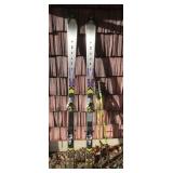 Vintage Volant Super Skis w/Market M48 Twincam