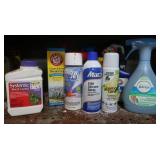 Auto,Home,Outdoor Chemicals,partial bottles