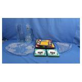 Glass&Ceramic Plates,Glass Vase 12'&more