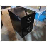 2 Drawer Metal File Cabinet 18x25x29'H