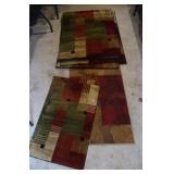 5 Rugs,45x30',80x24',33x20'(2)