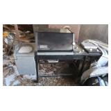 Weber Silver Gas Drill w/Burner&Rotisserie-Like
