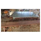 52x36' Table&108' Wooden Bench