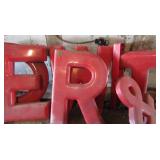 7 3' High Letters from The Old Mt. Pleasant