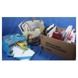 Office Lot-Tables,Paper,Notebooks&more