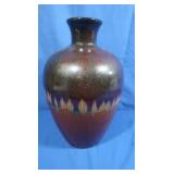 Drip Glaze Ceramic Vase,14.5'H