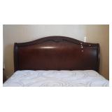 Solid Wood King Size Head&Foot Board&Frame,Sleigh