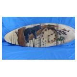 Wood Bear Clock 30x10'