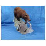 Bear w/Salmon Decor 12'x11'Tall,Simpkins Wildlife