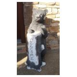 37' Tall Standing Bear Welcome Statue