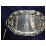 Sterling Silver Large Tray 102.63oz. 27.3'x18'