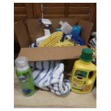 Cleaning Supplies,Partial Bottles