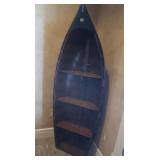 Per-Mare-Per Terrain 1/2 Canoe Bookshelf,Wooden