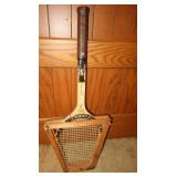 Vintage Spalding Wooden Tennis Raquet w/Case