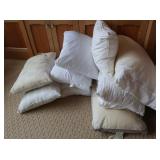 12 Bed Pillows,Various Sizes