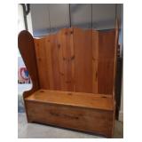 Pine Storage Deacon's Bench