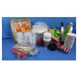 Plastic Utensils,Cups,Disposable Pans