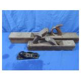 3 Vintage Hand Planes 26,16&7.75'L