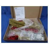 NIB Reindeer&Sleigh Dï¿½cor,Battery Operated,Lights