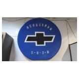 Metal 'Chevrolet USA' Wall Hanging,approx 3'x3'