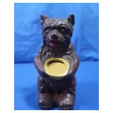 Vintage Hubley Cast Iron Bear&Honey Pot Still