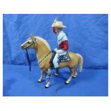 Vintage Hartland RoyRogers&Trigger Plastic Figures