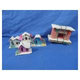 Vintage Putz Houses