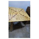Wood Table 34.75x34.75x27'H