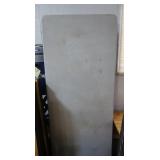 Plastic Table w/Folding Legs 72x29.5'
