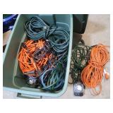Lg Lot of Outdoor Extension Cords,Outdoor