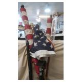 2 Flags on Poles,Flag Pole,Flag&more