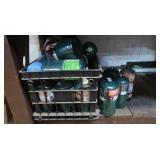Empty Coleman Propane Tanks,Lamp Oil,Firelog&more