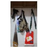 Back Wall Contents-Garden Shears,Caulking