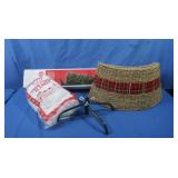 Christmas Tree,Tree Stand&Snow