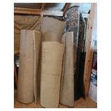 Carpet Remnants & 3 Area Rugs