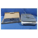 NIB HP Wired Keyboard,Canon Printer-untested