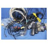 Cables&Remotes incl Roku Remote