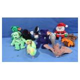 10 TY Beanie Babies