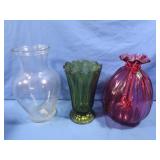 Vintage Pilgrim Glass Sack Bag,Other Vases