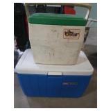 2 Coleman Coolers
