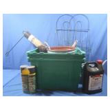 Grill Splatter Mat NIP,Watering Can,Trellis &more