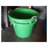 2 XL Green Tubs 21' Dia @ top x 16'H