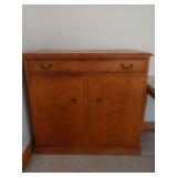 Stow&Davis Wooden Cabinet 46x19x42'-Scratches