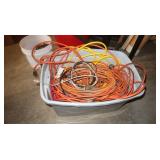 Lg lot Electrical Cords,Various Types & Sizes