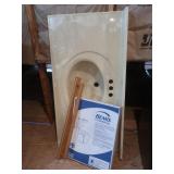 Cultured Stone Vanity Sink 22x43,NIB Commercial