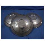 3 Hub Caps for Vintage Corvair