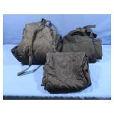 M Ski Pants, S&M Bibbers, 1 w/tear