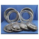 Vintage Chevrolet Hub Caps&Beauty Ring