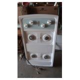 Whirlpool Gas Range -Model SCS3617RQO5 -Inside