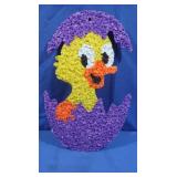 Vintage Popcorn Easter Chick